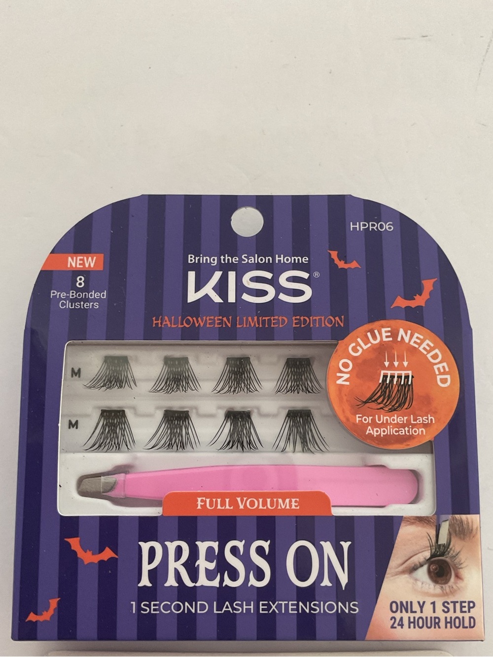 Kiss Press On Eyelash Extensions NWT Halloween Edition NWT